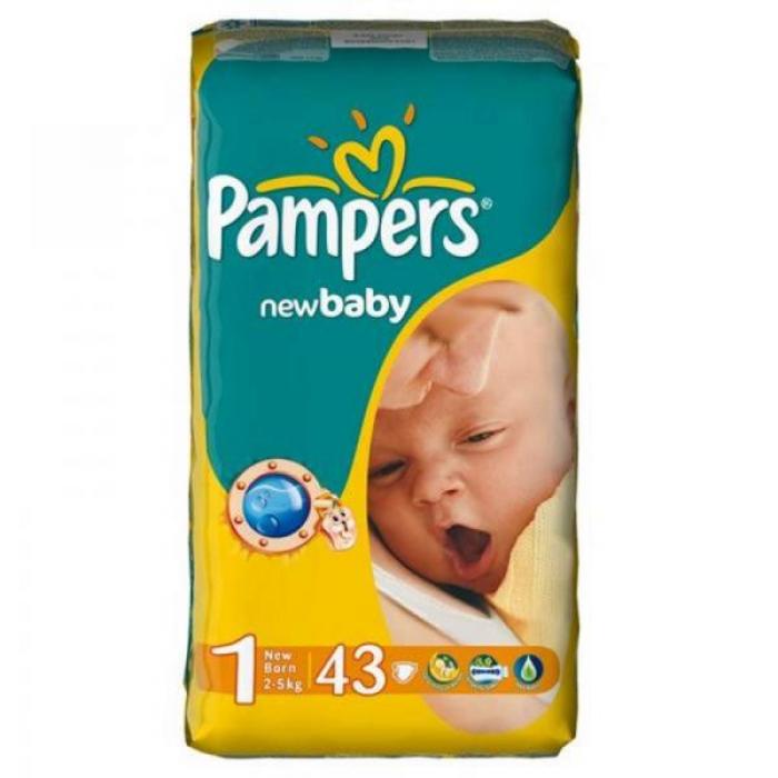 Підгузники Pampers new baby 1 (43 шт.) 