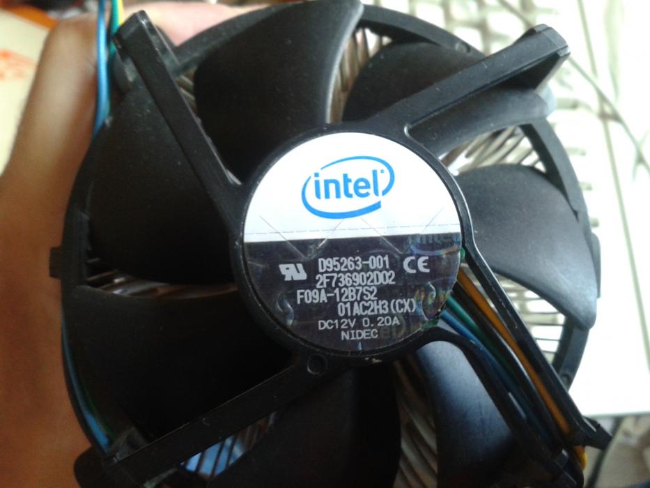 Cooler Intel Pentium 775 Soket Тихий, оригінальний .