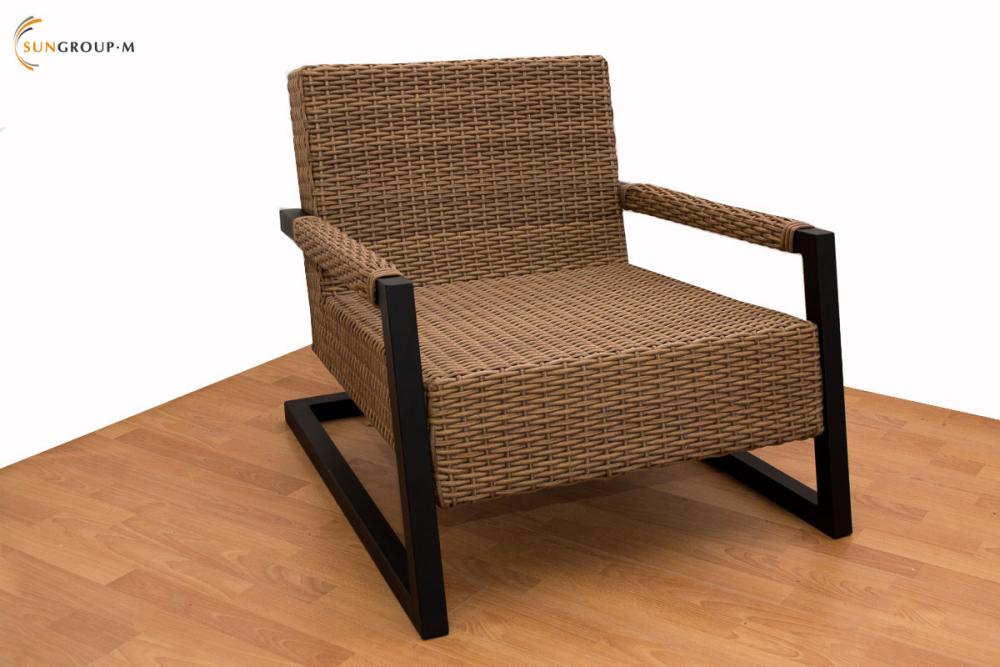 Кресло "Lobby" из искусственного ротанга