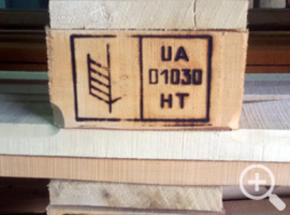Термообработка деревянные тары, пиломатериала (IPPC)