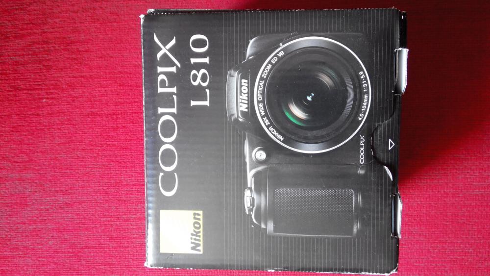 Фотоаппарат Nikon coolpix L810 со всеми документами, коробкой, провода