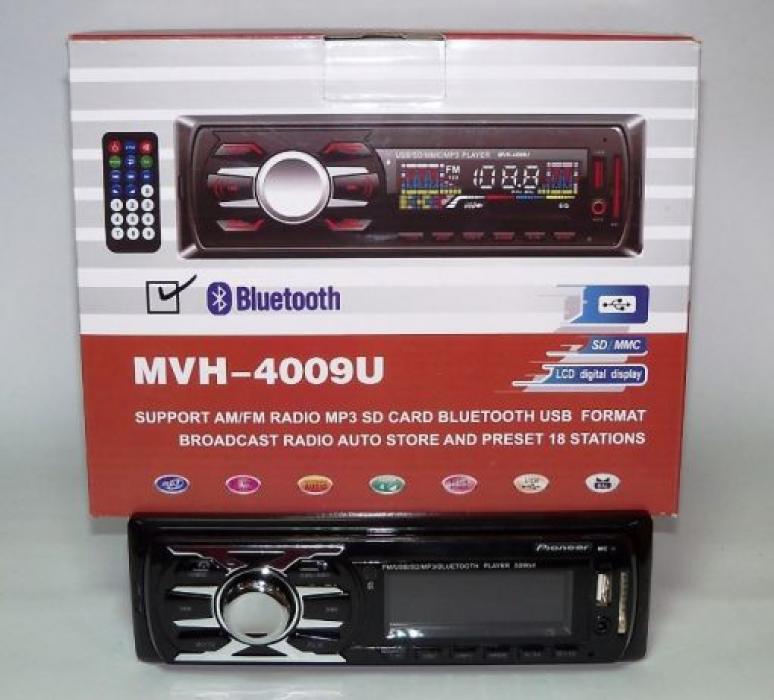  Автомагнитола MVH 4009U ISO USB MP3 FM Bluetooth магнитола 