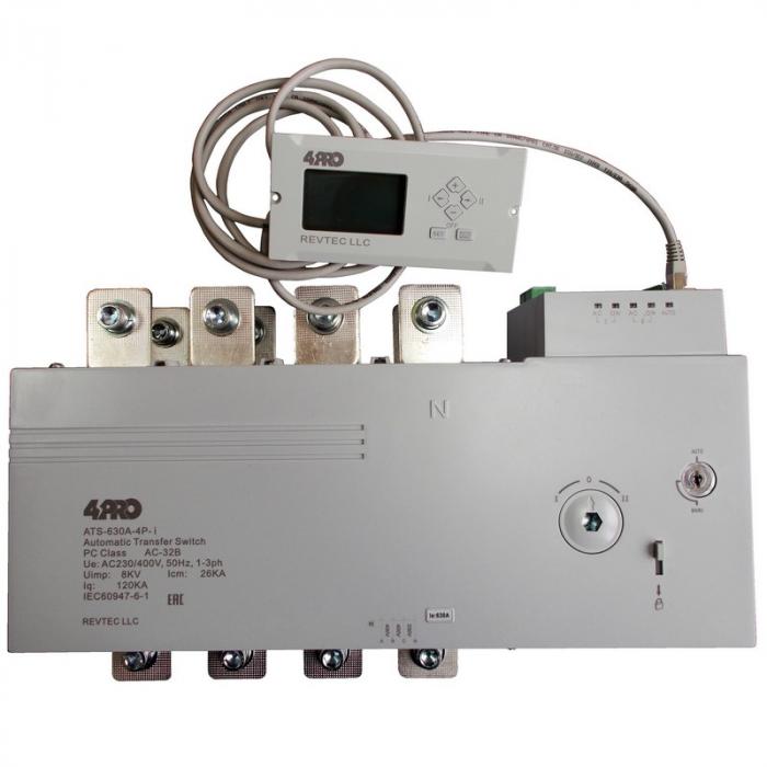 4PRO ATS-125A-4P-i Інтел. пристрій автоматичного введення резерву 230V