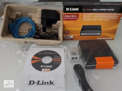 D-Link DSL/2500U ADSL2+Internet router