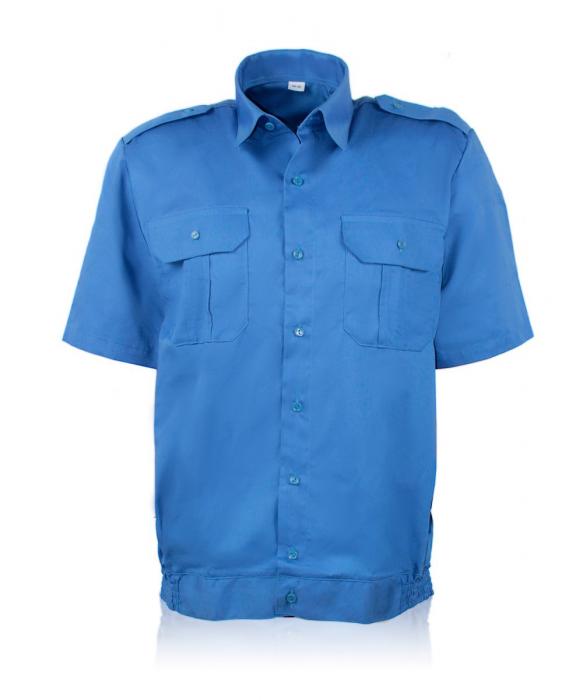Рубашка форменная голубая. Униформа для силовых структур.