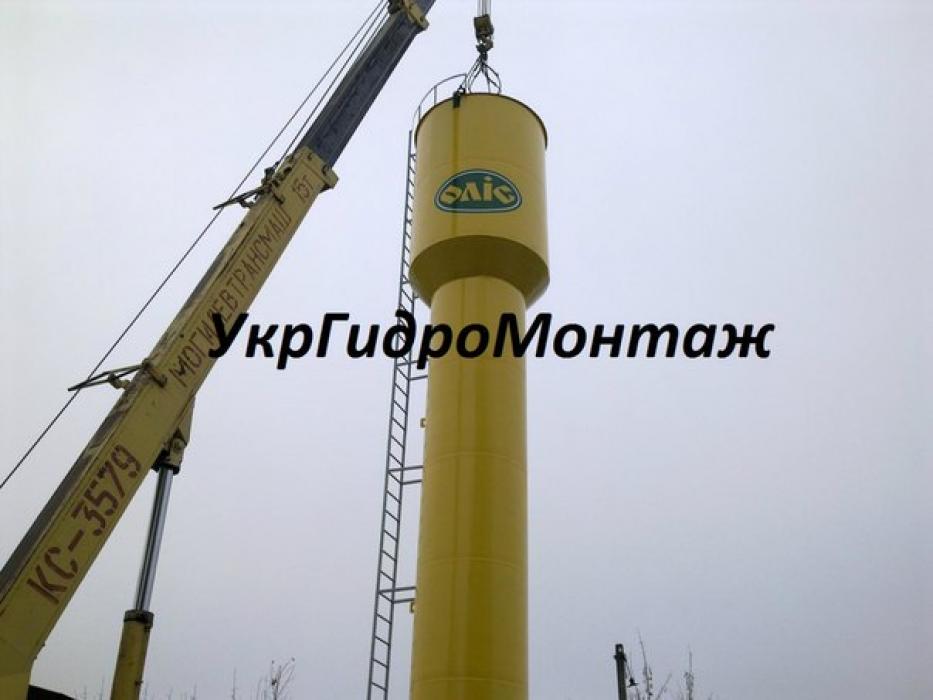 Водонапірні башти ВБР-160 Виготовлення, монтаж і установка 