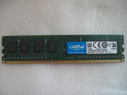 Продам Crusial ddr3L 4gb PC3-1600