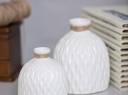 Стильные керамические вазы и наборы ваз для декора дома 