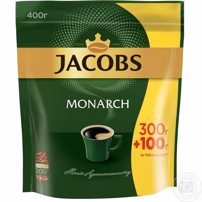 Самый вкусный кофе Jacobs Monarch 400 грамм