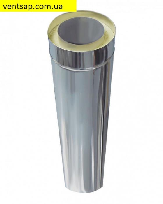 Труба нержавійка - оцинков. 0,8/0,5 мм,діаметр 120/220мм. 