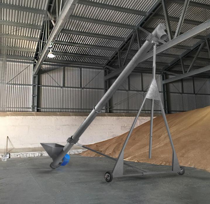 Виробництво шнекових навантажувачів для зерна, тирси, борошна, цементу
