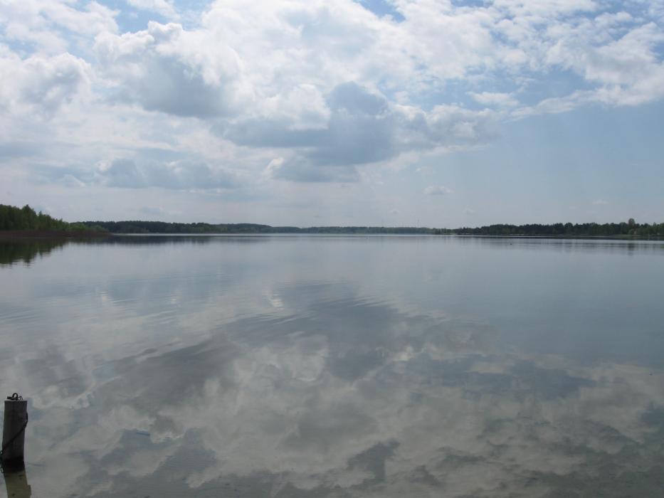 Отдых на озере, озеро Луки, чистая вода