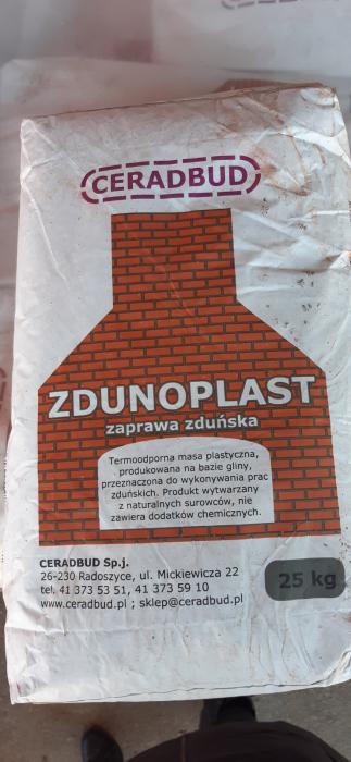 Пічная термостійка суміш Zdunoplast