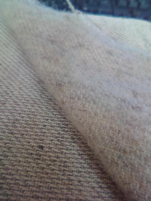 Конопляная ткань с шерстью