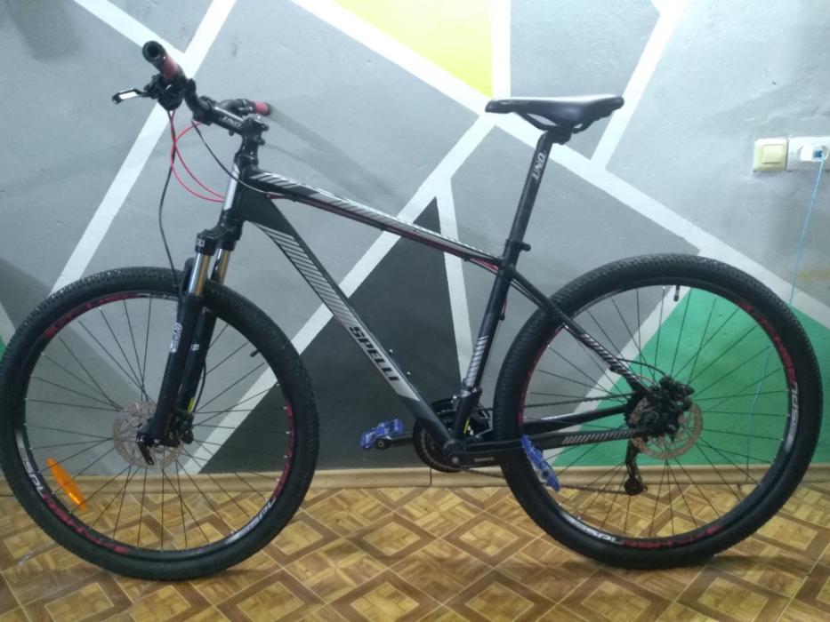 велосипед Spelli SX 5900 2018, 29 ER найнер, Рама 19, 180+см