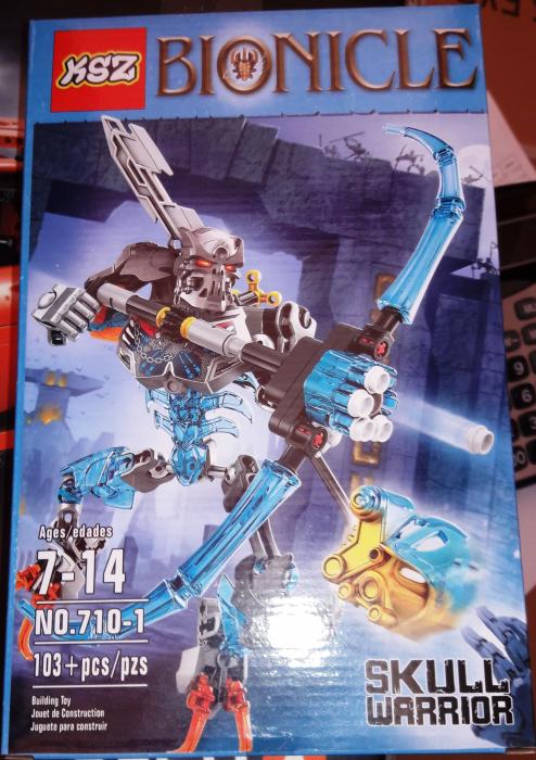 Конструктор KSZ 710-1 Бионикл Bionicle Леденящий череп 102 детали
