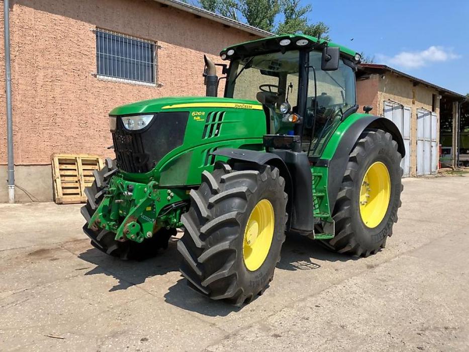 Трактор John Deere 6210R (2014 рік виг.) Продуктивність двигуна- 215