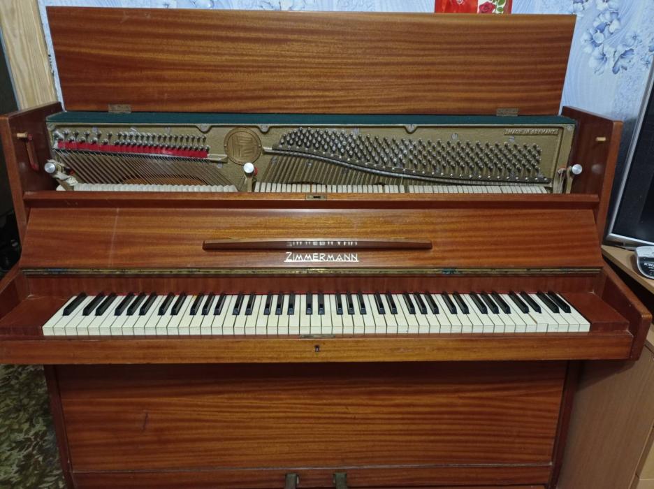 фортепиано Zimmermann, пр-во Германия, фабричное