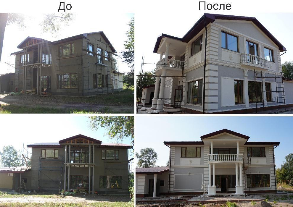 Архитектурный декор для фасадов