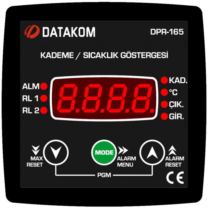 DATAKOM DPR-165 Контролер індикації кроку трансформатора 