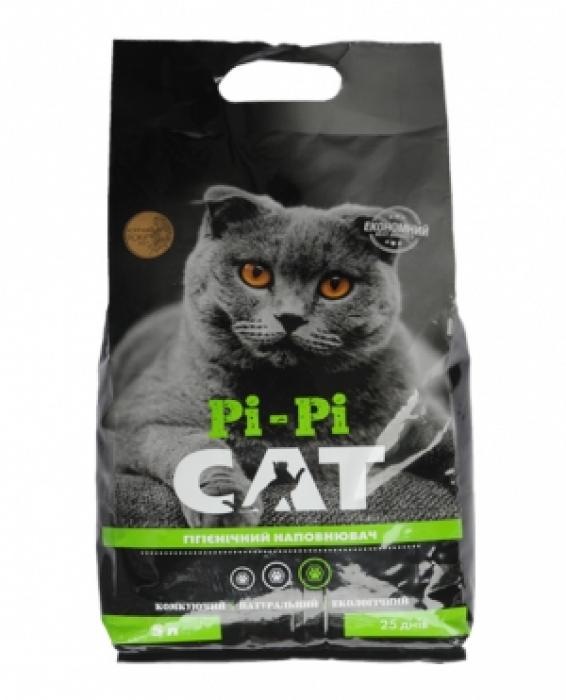 Комкуючий наполнитель для туалета котов - Бентонитовый 
Pi Pi CAt