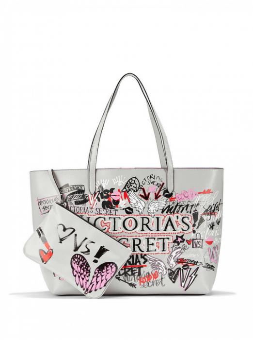 NEW! Стильная сумка + клатч от Victoria's Secret