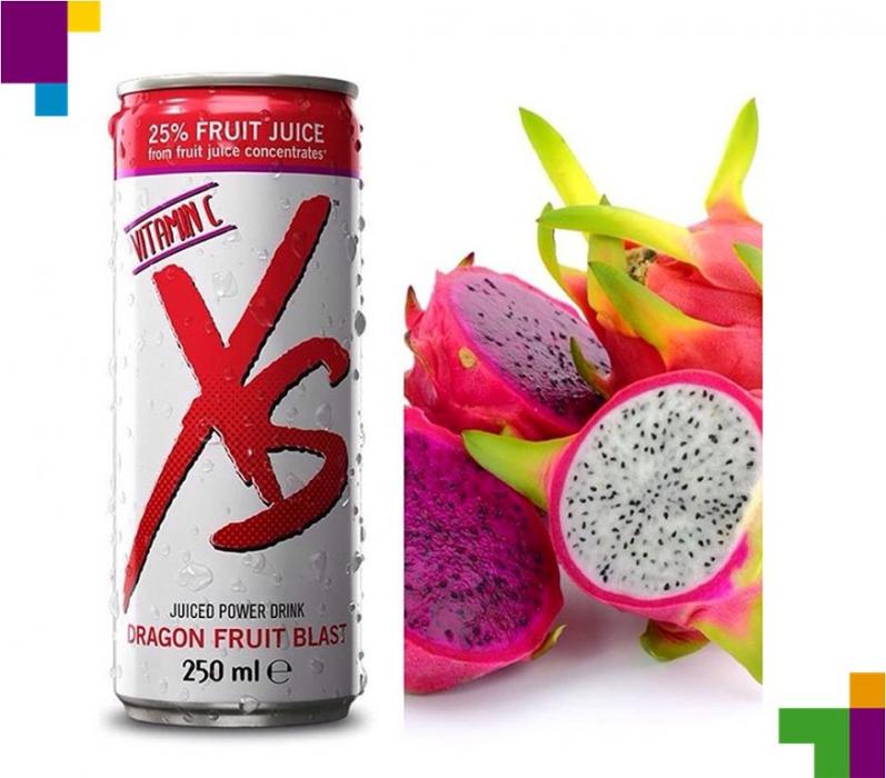 Напій із соком зі смаком пітахайї XS™ Power Drink