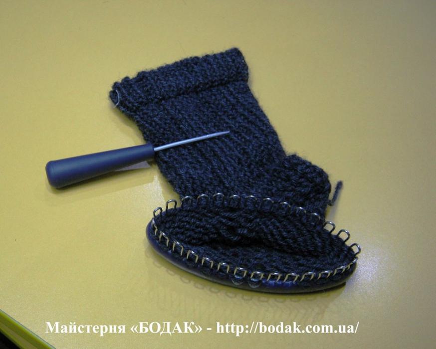 Устройство для вязания носков