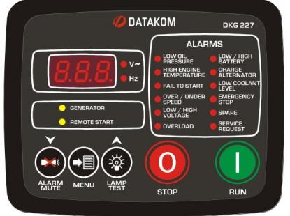 DATAKOM DKG-227 Контролер ручного і дистанційного запуску