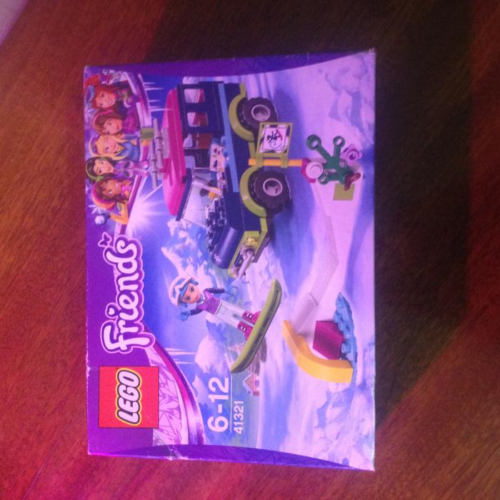 Lego Friends Горнолыжный курорт: Внедорожник 41321