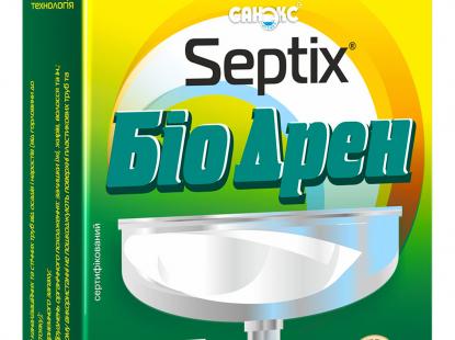  Біопрепарат для очищення труб Septix Био Дрен