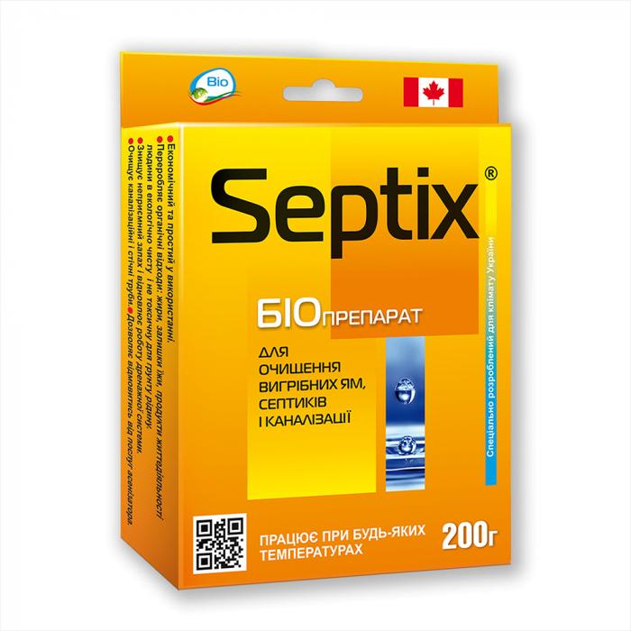 Биопрепараты Bio Septix для очистки выгребных ям, септиков 