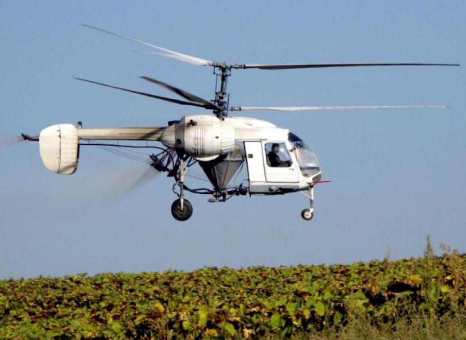 Десикація соняшника вертольотами мультікоптерами гвинтокрилами БПЛА